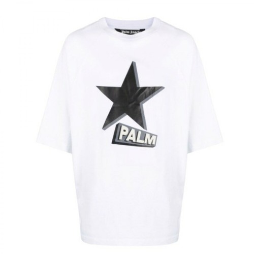 Palm Angels, T-shirt Biały, male, 1118.00PLN