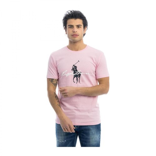 Polo Ralph Lauren, logo-print T-shirt Różowy, male, 273.60PLN