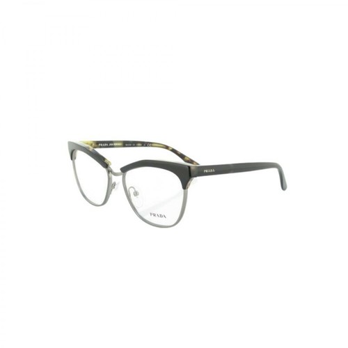 Prada, VPR 15S Glasses Czarny, unisex, 1049.00PLN