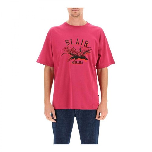 Raf Simons, T-shirt Różowy, male, 1235.00PLN