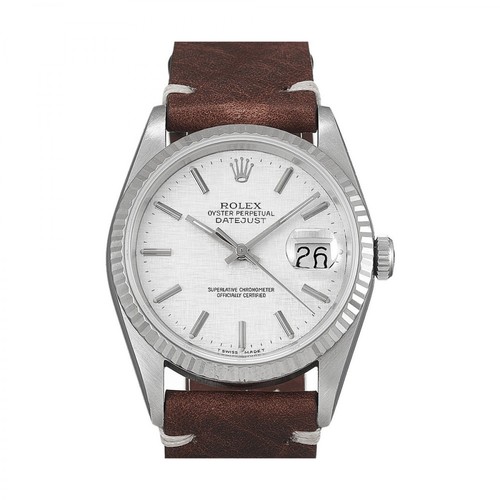 Rolex Vintage, Używane Datejust 36 zegarek Szary, unisex, 32125.00PLN