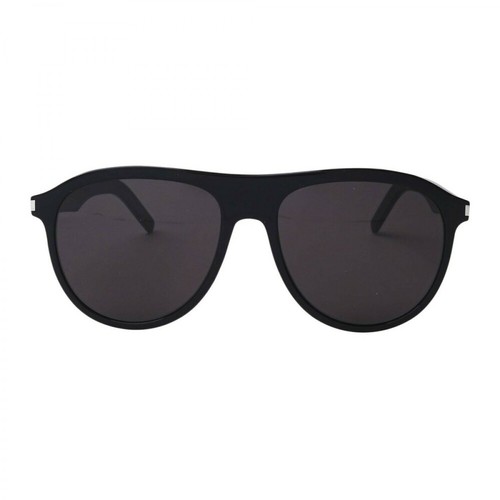 Saint Laurent, SL 432 Slim 001 sunglasses Czarny, male, 1257.00PLN
