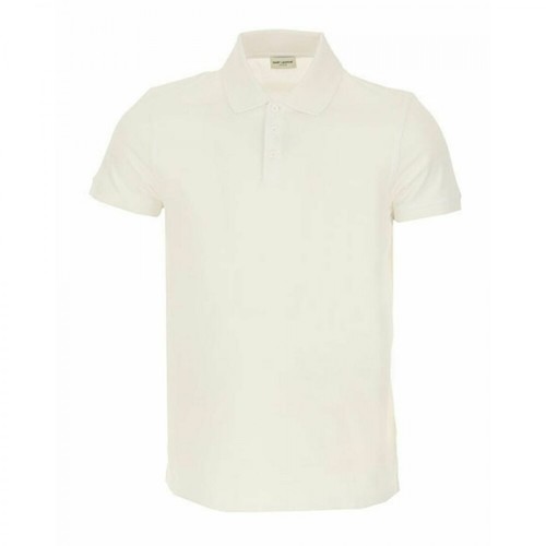 Saint Laurent, T-shirt Biały, male, 1186.00PLN