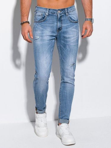 Spodnie męskie jeansowe 1143P - niebieskie 48.99PLN