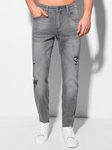 Spodnie męskie jeansowe 1177P - grafitowe 39.99PLN