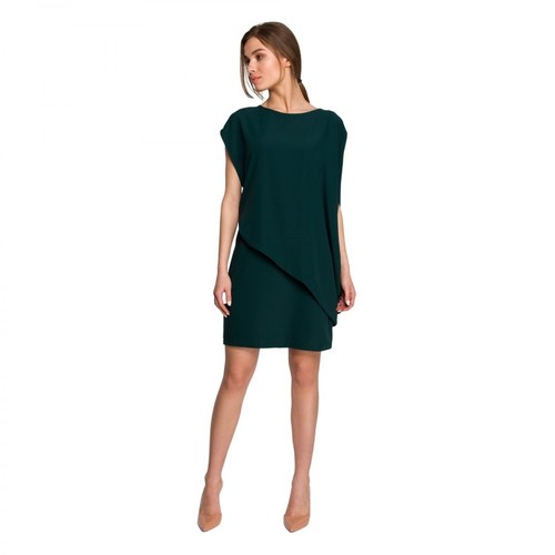 Style, Sukienka warstwowa Zielony, female, 265.00PLN