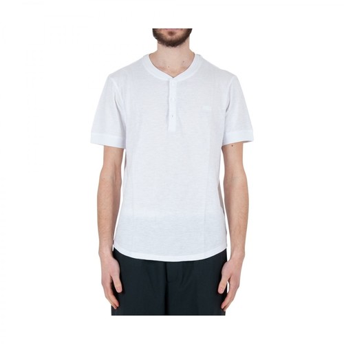 Sun68, T-shirt Serafino Biały, male, 175.10PLN