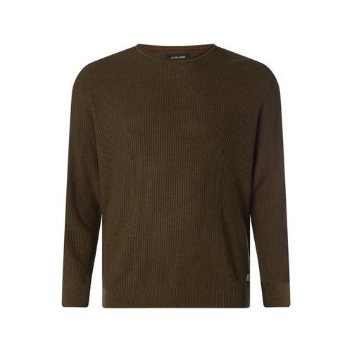 Sweter PLUS SIZE z mieszanki bawełny ekologicznej model ‘Blu Carlos’ 179.99PLN