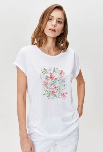 T-shirt z nadrukiem w kwiaty 18.00PLN