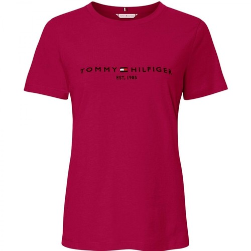 Tommy Hilfiger, Essential T-shirt Czerwony, male, 182.00PLN