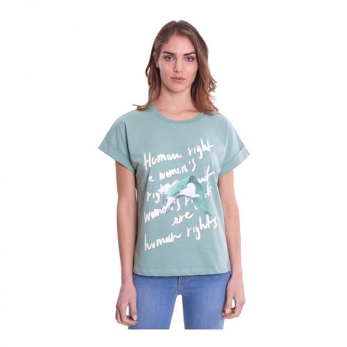 Trussardi, T-Shirt Niebieski, female, 342.00PLN