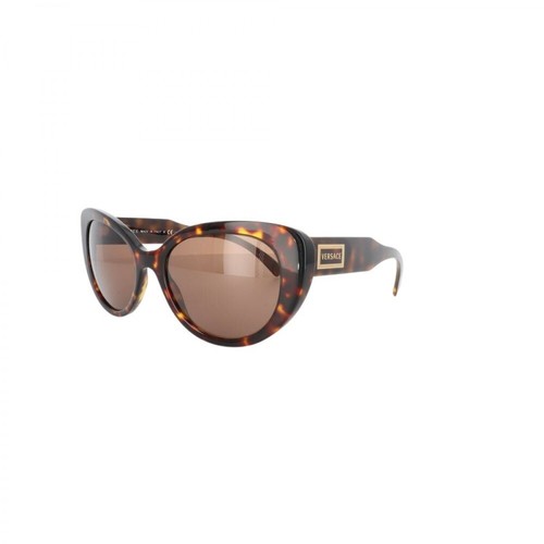 Versace, sunglasses 4378 Brązowy, female, 798.00PLN