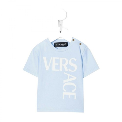 Versace, T-shirt Niebieski, female, 329.00PLN