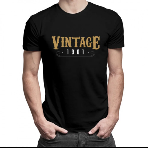 Vintage 1961 - męska koszulka z nadrukiem 69.00PLN