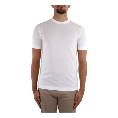 Zanone, 811821 Z0380 T-shirt Biały, male, 508.00PLN