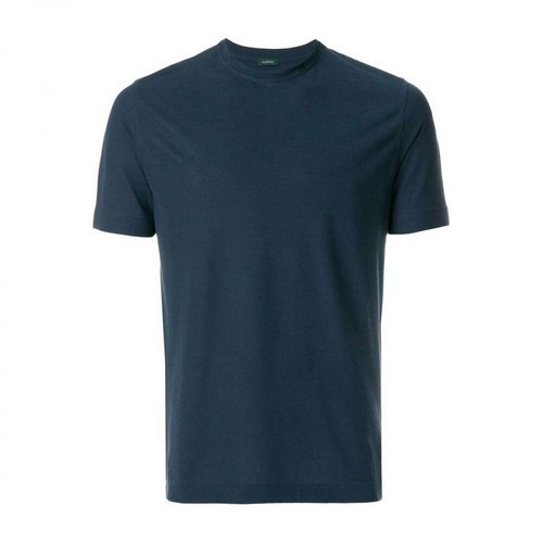 Zanone, T-shirt Niebieski, male, 626.00PLN