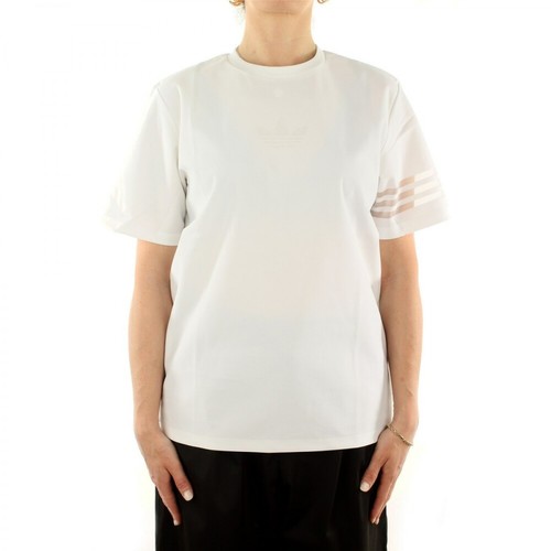 Adidas, Gn3206 Short sleeve t-shirt Biały, female, 320.00PLN