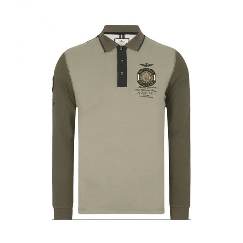 Aeronautica Militare, T-shirt Zielony, male, 589.81PLN
