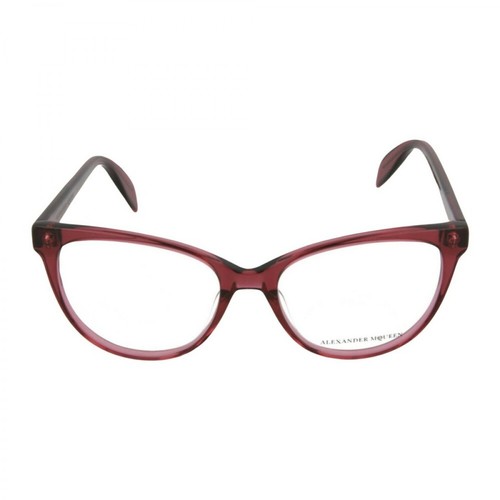 Alexander McQueen, Cat-Eye Optical Frames Różowy, female, 1054.00PLN