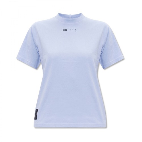 Alexander McQueen, No. 0 T-shirt Niebieski, female, 562.35PLN