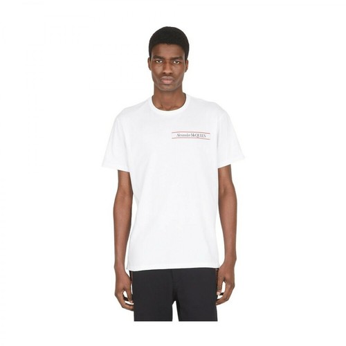 Alexander McQueen, t-shirt Biały, male, 542.00PLN