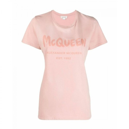Alexander McQueen, T-shirt Różowy, female, 625.00PLN