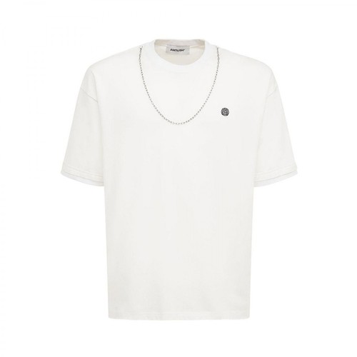 Ambush, Chain Collar T-Shirt Biały, male, 967.20PLN