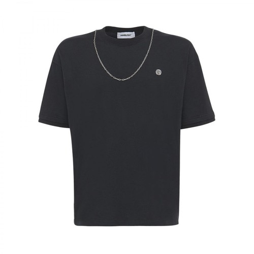 Ambush, Chain Collar T-Shirt Czarny, male, 981.60PLN
