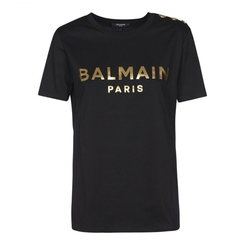 Balmain, T-Shirt Czarny, female, 639.00PLN