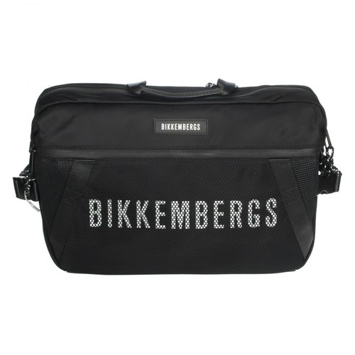 Bikkembergs, briefcase Czarny, male, 699.00PLN