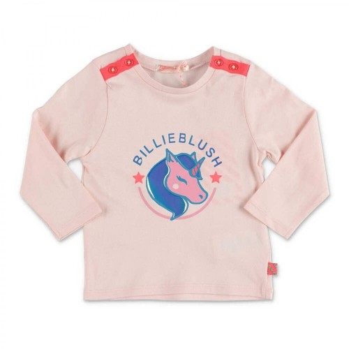 Billieblush, cotton jersey t-shirt Różowy, female, 128.00PLN