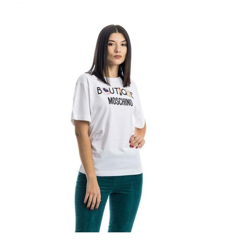 Boutique Moschino, T-Shirt Biały, female, 602.40PLN