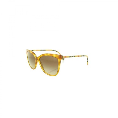 Burberry, BE 4308 Sunglasses Żółty, female, 798.00PLN