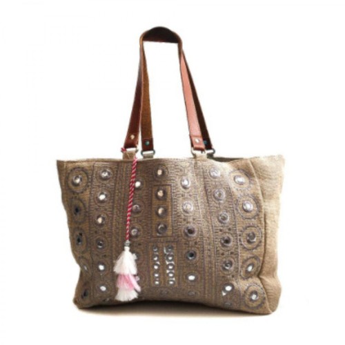 By Baunbaek, Melissa shopping bag Beżowy, female, 152.00PLN