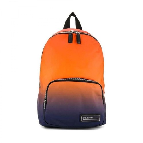 Calvin Klein, Backpack Pomarańczowy, male, 361.00PLN
