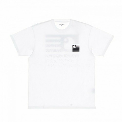 Carhartt Wip, t-shirt fade state tee Biały, male, 320.00PLN