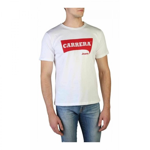 Carrera Jeans, T-shirt 801P_0047A Biały, male, 76.00PLN