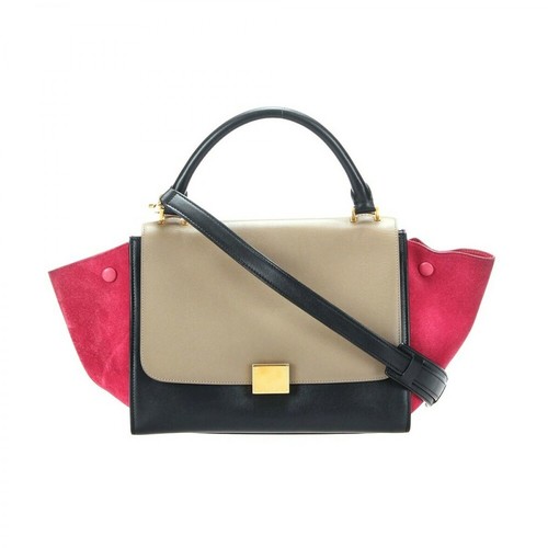 Celine Vintage, Pre-owned Trapeze Bag Beżowy, female, 6576.00PLN