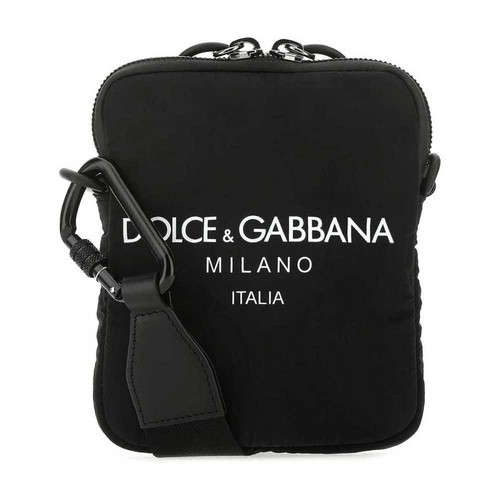 Dolce & Gabbana, Crossbody BAG Czarny, male, 2144.00PLN