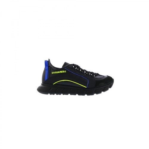 Dsquared2, 551 Runner Sole Sneakers Lace Czarny, male, 1096.17PLN