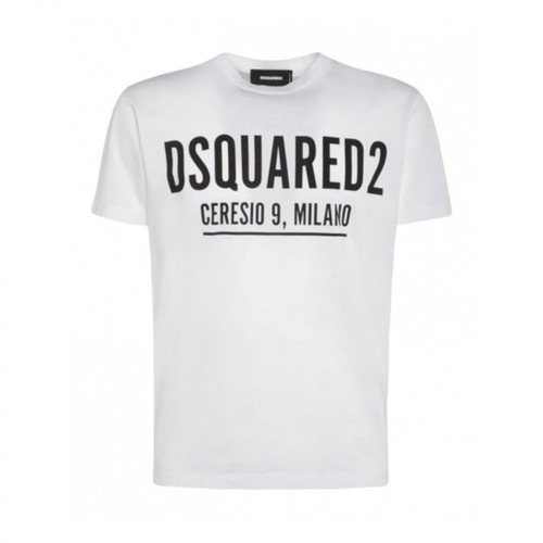Dsquared2, T-Shirt Biały, male, 520.00PLN