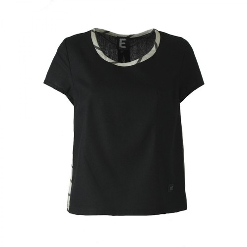 E, 12451-9 T-Shirts Czarny, female, 384.30PLN