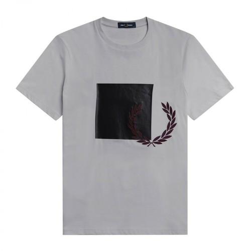Fred Perry, T-shirt Szary, male, 374.00PLN