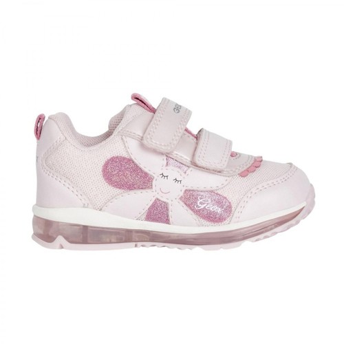 Geox, Sneakers Różowy, female, 441.00PLN