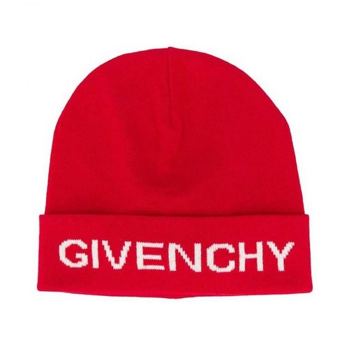 Givenchy, Cappello stampa logo Czerwony, female, 613.09PLN