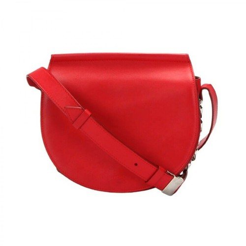 Givenchy Pre-owned, Leather Infinity Crossbody Bag Czerwony, female, 5235.00PLN