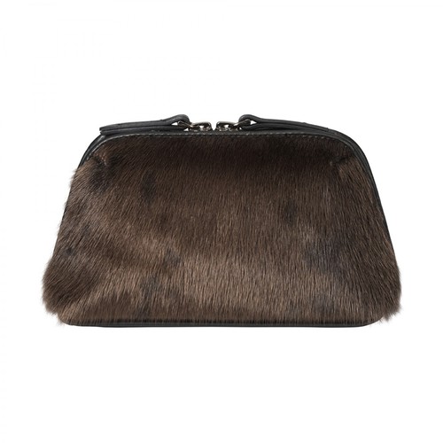 Great Greenland, Ussing Cosmetic Pouch Brązowy, female, 775.00PLN