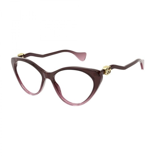 Gucci, Glasses Brązowy, female, 985.00PLN