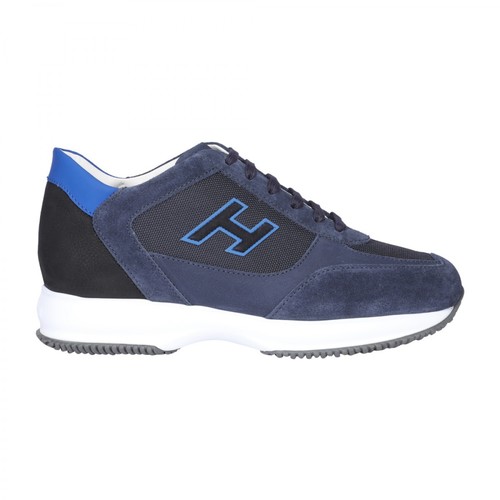 Hogan, Interactive Blue Sneakers Niebieski, male, 1460.00PLN