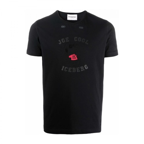 Iceberg, T-shirt Czarny, male, 320.00PLN